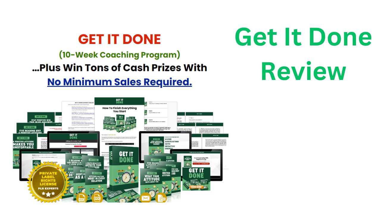 Get It Done Review — Unlocking the Best Strategies for Growth